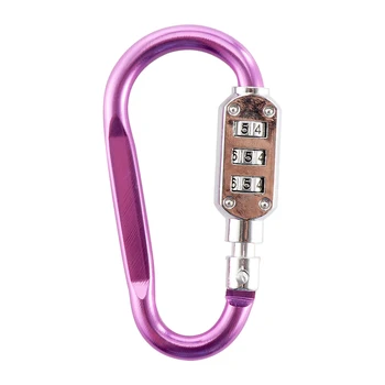 Climbing Accessories Hook for Hiking Kettle Hanging Equipment Hook Durable Waterproof High Strength Climbing Key Ring Coded Lock
Climbing Accessories Hook for Hiking Kettle Hanging Equipment Hook Durable Waterproof High Strength Climbing Key Ring Coded Lock