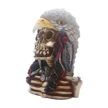 Creative Resin Indian Tribe Eagle Skull Statue Craft Statues For Decoration Art Carving Halloween Home Decor Figurines Sculpture
Creative Resin Indian Tribe Eagle Skull Statue Craft Statues For Decoration Art Carving Halloween Home Decor Figurines Sculpture