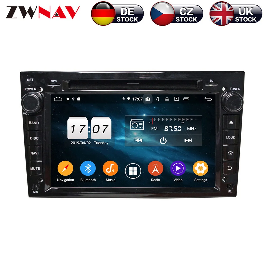 Android 9.0 2 Din Car GPS Navigation IPS Screen For Opel Vauxhall Astra H G J Vectra Antara Zafira Corsa Vivaro Meriva Veda
Android 9.0 2 Din Car GPS Navigation IPS Screen For Opel Vauxhall Astra H G J Vectra Antara Zafira Corsa Vivaro Meriva Veda
