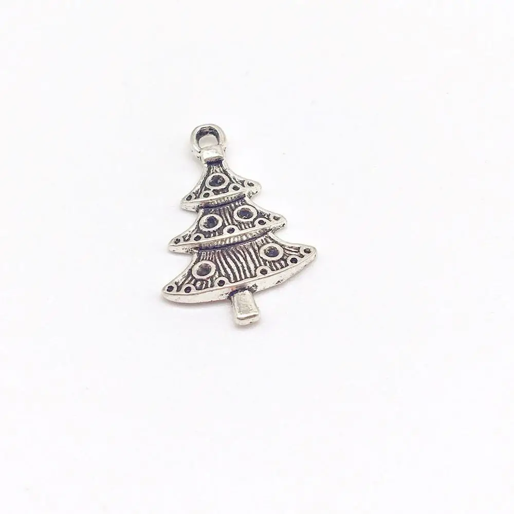 Fashion 10 pcs alloy Christmas tree charms tree pendants fit DIY handmade necklace earring bracelet charms Jewelry Making
Fashion 10 pcs alloy Christmas tree charms tree pendants fit DIY handmade necklace earring bracelet charms Jewelry Making