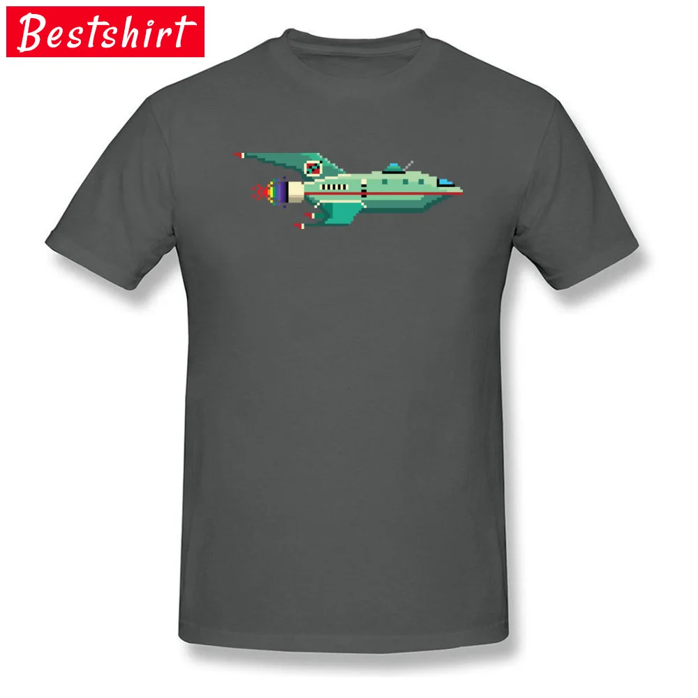 A Rocketship to the Moon Unique Short Sleeve Tops Shirt Fall Round Neck 100% Cotton Fabric Men T Shirt Unique Tee-Shirt Funky A Rocketship to the Moon carbon