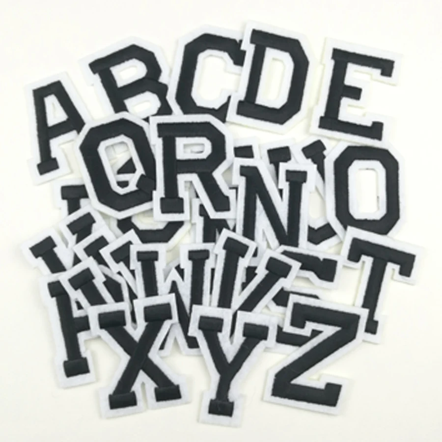 1pcs/set (Can choose) English Letter Embroidered Iron On Patches For Clothing Alphabet Appliques DIY Accessory
1pcs/set (Can choose) English Letter Embroidered Iron On Patches For Clothing Alphabet Appliques DIY Accessory