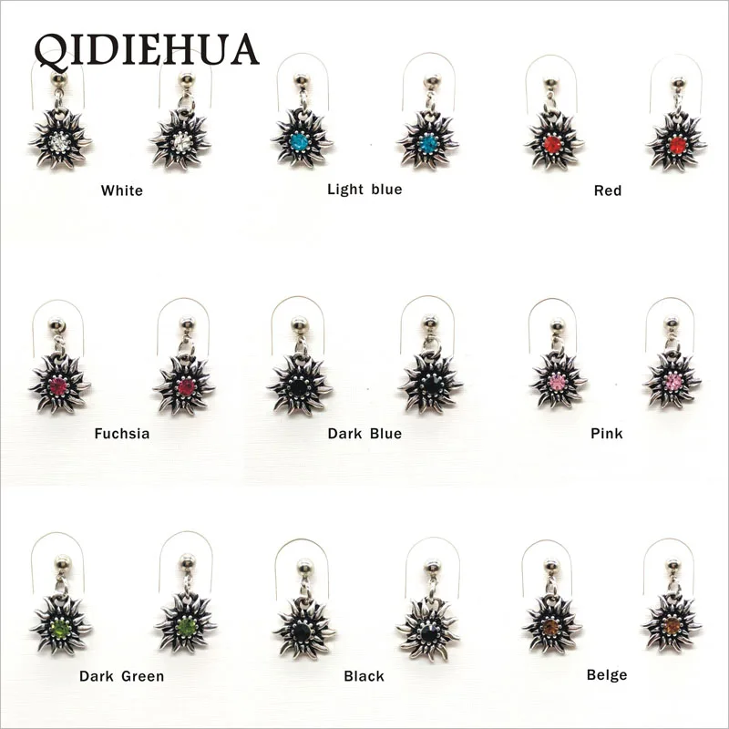 Cute Simple Small Flower Drop Earrings For Women Rhinestone Edelweiss Earrings Temperament Fashion Metal Female Stud Earrings
Cute Simple Small Flower Drop Earrings For Women Rhinestone Edelweiss Earrings Temperament Fashion Metal Female Stud Earrings
