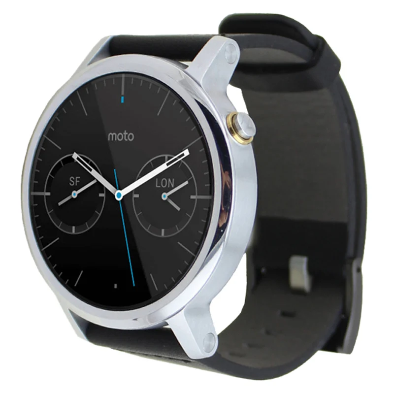 YCYS-Leather Watch Band Wristwatch Strap For Motorola Moto 360 2nd 46mm*22mm/Black
YCYS-Leather Watch Band Wristwatch Strap For Motorola Moto 360 2nd 46mm*22mm/Black