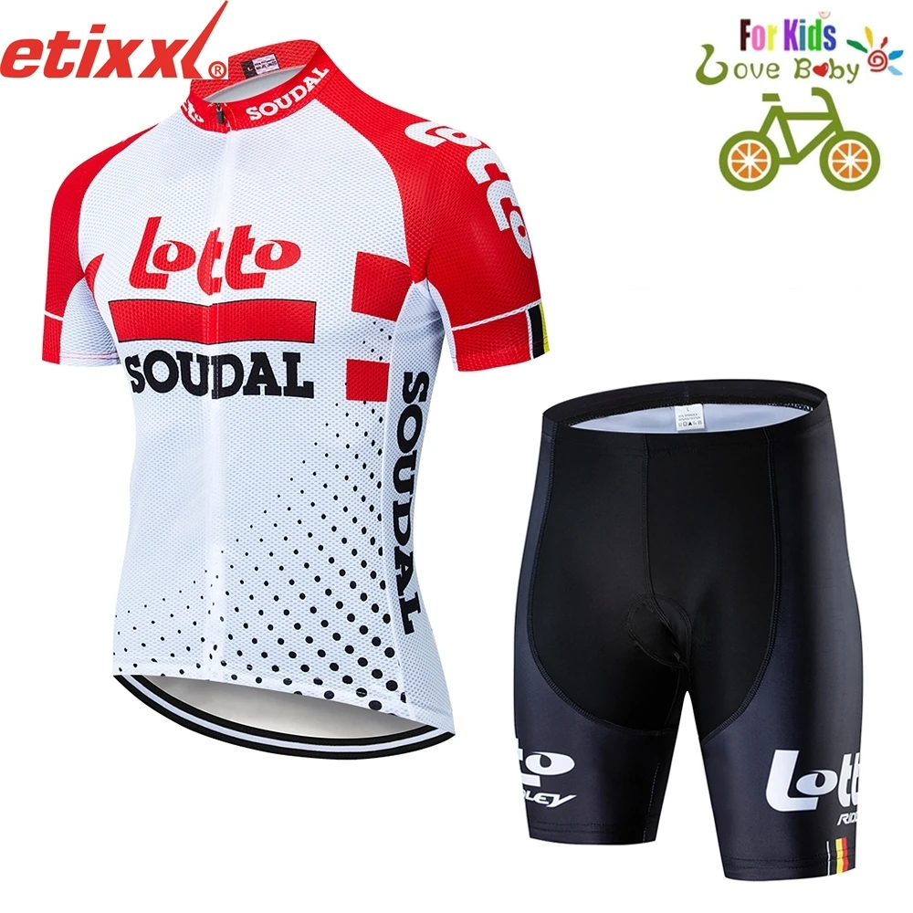 2019 Pro Team Breathable Kids Cycling Jersey Set Shorts Children Bike Clothing Boys Summer Bicycle Wear Mtb Ropa Ciclismo
2019 Pro Team Breathable Kids Cycling Jersey Set Shorts Children Bike Clothing Boys Summer Bicycle Wear Mtb Ropa Ciclismo