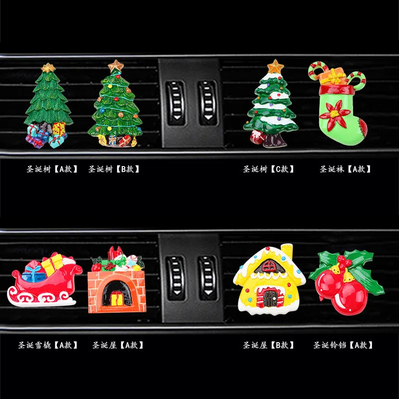 Christmas style Car Air Freshener perfume Automobile Interior Perfume Clip Fragrance Decoration Ornaments Car Accessories
Christmas style Car Air Freshener perfume Automobile Interior Perfume Clip Fragrance Decoration Ornaments Car Accessories