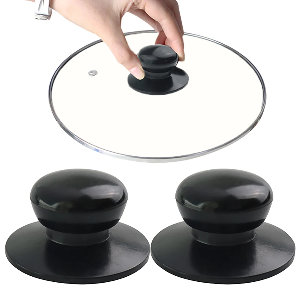 Pan Kettle Lid Knob Handle Black Lid Knob Handle Replacement Pot Part Cookware Kitchen Accessories Tools Cocina
Pan Kettle Lid Knob Handle Black Lid Knob Handle Replacement Pot Part Cookware Kitchen Accessories Tools Cocina