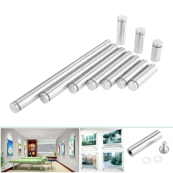 DRELD 10Pcs/lot 19mm Stainless Steel Advertisement Standoffs Bolts Pin Nails Billboard Fixing Screws Hardware Glass Fasteners
DRELD 10Pcs/lot 19mm Stainless Steel Advertisement Standoffs Bolts Pin Nails Billboard Fixing Screws Hardware Glass Fasteners