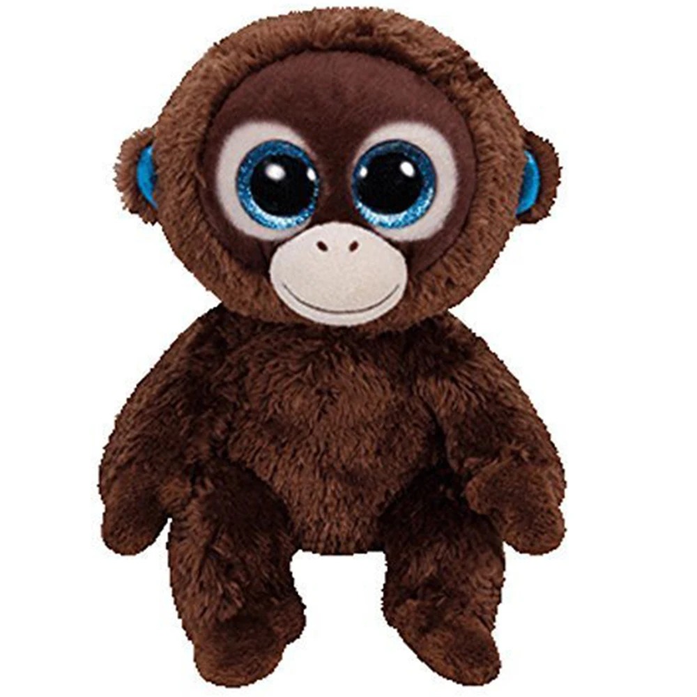 Pyoopeo Original Ty Boos 6" 15cm Olga the Monkey Plush Regular Soft Big-eyed Stuffed Animal Collection Doll Toy with Heart Tag
Pyoopeo Original Ty Boos 6" 15cm Olga the Monkey Plush Regular Soft Big-eyed Stuffed Animal Collection Doll Toy with Heart Tag