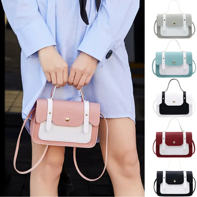 Women's Cute Fashion Leather Small Purse Shoulder Handbag Tote Messenger Satchel Bags Cross Body Organiser | Багаж и сумки