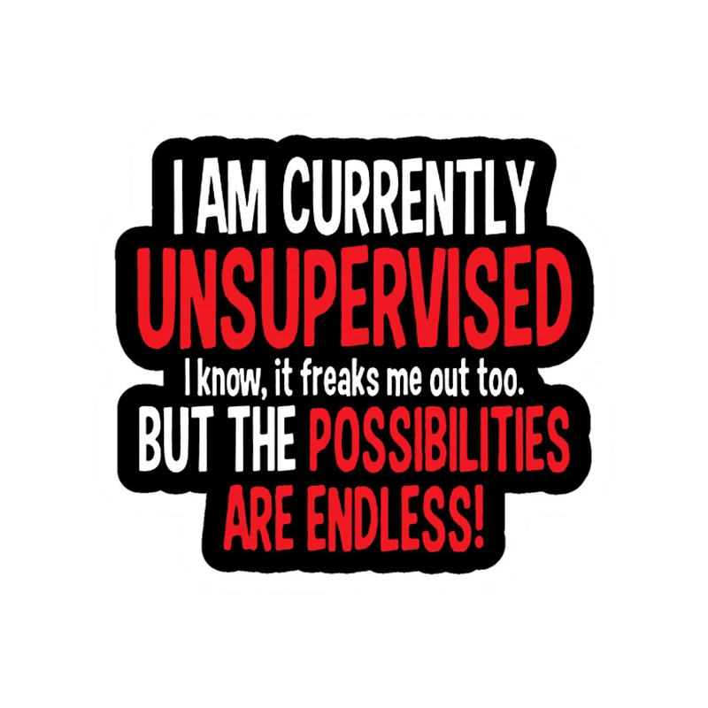 i am currently unsupervised i know it freaks me out too but the possibilities are endless pin
i am currently unsupervised i know it freaks me out too but the possibilities are endless pin