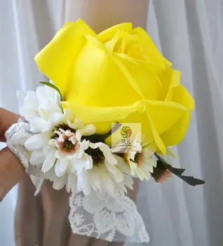 4 pcs/ lorHandmade artificial flowers wedding flowers floral bridal hand DIY wrist flowers Roses daisies wedding accessories
4 pcs/ lorHandmade artificial flowers wedding flowers floral bridal hand DIY wrist flowers Roses daisies wedding accessories