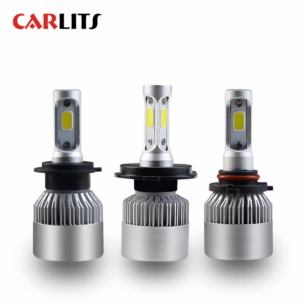 CARLITS H7 H4 LED 72W H8 H9 H1 H11 Car Headlight 9005 9003 HB2 HB3 Auto Lamp Bulbs Car Styling Universal Led Light 12V 6500K
CARLITS H7 H4 LED 72W H8 H9 H1 H11 Car Headlight 9005 9003 HB2 HB3 Auto Lamp Bulbs Car Styling Universal Led Light 12V 6500K