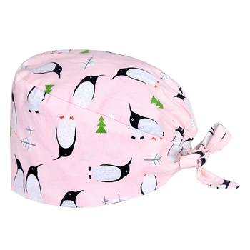 Penguin Women Nurse Surgical Hat Hospital Professionals Cap Scrub Caps 100% Cotton Dentist Veterinary Doctor Working Chemo Hats
Penguin Women Nurse Surgical Hat Hospital Professionals Cap Scrub Caps 100% Cotton Dentist Veterinary Doctor Working Chemo Hats