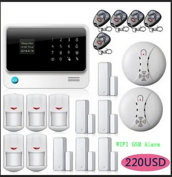 433mhz wifi gsm alarm system APP control intruder alarm two way audio home security alarm system gsm wifi alarm security
433mhz wifi gsm alarm system APP control intruder alarm two way audio home security alarm system gsm wifi alarm security