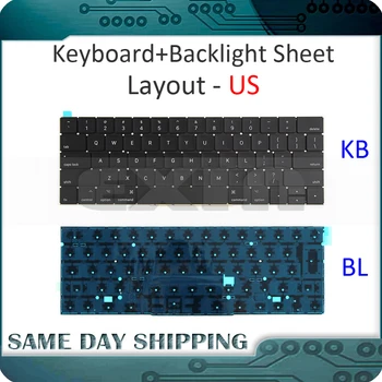 New Laptop A1706 US Keyboard for Macbook Pro Retina 13" A1706 Keyboard US USA English with Backlight 2016 2017 Year
New Laptop A1706 US Keyboard for Macbook Pro Retina 13" A1706 Keyboard US USA English with Backlight 2016 2017 Year
