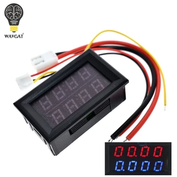 WAVGAT 0.28 Inch Digital DC Voltmeter Ammeter 4 Bit 5 Wires DC 200V 10A Voltage Current Meter Power Supply Red Blue Dual Display
WAVGAT 0.28 Inch Digital DC Voltmeter Ammeter 4 Bit 5 Wires DC 200V 10A Voltage Current Meter Power Supply Red Blue Dual Display
