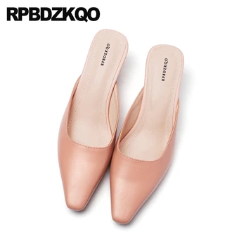 high heels green genuine leather handmade 2019 brand designer shoes women pumps 3 inch block pointed toe mules slipper size 4 34
high heels green genuine leather handmade 2019 brand designer shoes women pumps 3 inch block pointed toe mules slipper size 4 34