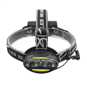 Body Motion Sensor Headlamp XM-L T6 LED Headlight 7 Modes Flashlight Powerful 6 LEDs USB Rechargeable Head Lamp Torch
Body Motion Sensor Headlamp XM-L T6 LED Headlight 7 Modes Flashlight Powerful 6 LEDs USB Rechargeable Head Lamp Torch