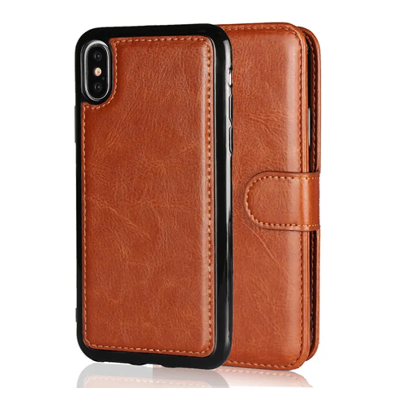 Luxury Business 2 IN 1 Wallet Case for Iphone SE 6S 7 8 Plus Case Magnetic Flip Card Slot Holder Cover for IPhone XS Max XS X XR
Luxury Business 2 IN 1 Wallet Case for Iphone SE 6S 7 8 Plus Case Magnetic Flip Card Slot Holder Cover for IPhone XS Max XS X XR