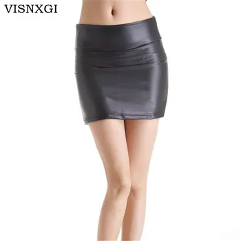 NEW PU Leather Fashion Women Skirts The High Waist Short Vintage High Quality Skirt Pencil Mini Skirt Femininas Faux Leather
NEW PU Leather Fashion Women Skirts The High Waist Short Vintage High Quality Skirt Pencil Mini Skirt Femininas Faux Leather