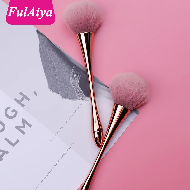 Fulaiya 1PC Pink Soft Hair Makeup Brushes Cosmetic Powder Foundation Eyeshadow Eyeliner Brush Make Up Brush Tool For Beginners
Fulaiya 1PC Pink Soft Hair Makeup Brushes Cosmetic Powder Foundation Eyeshadow Eyeliner Brush Make Up Brush Tool For Beginners