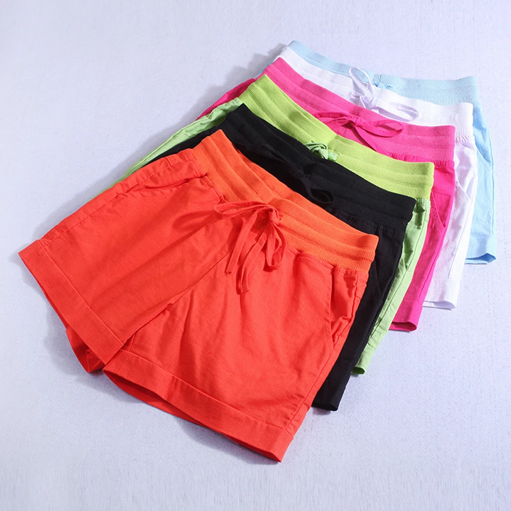 Women New Summer Shorts Cotton Linen Casual Short Plus Size Breathable Soft Hot Shorts Lady Students Bottoms Female Home Shorts
Women New Summer Shorts Cotton Linen Casual Short Plus Size Breathable Soft Hot Shorts Lady Students Bottoms Female Home Shorts