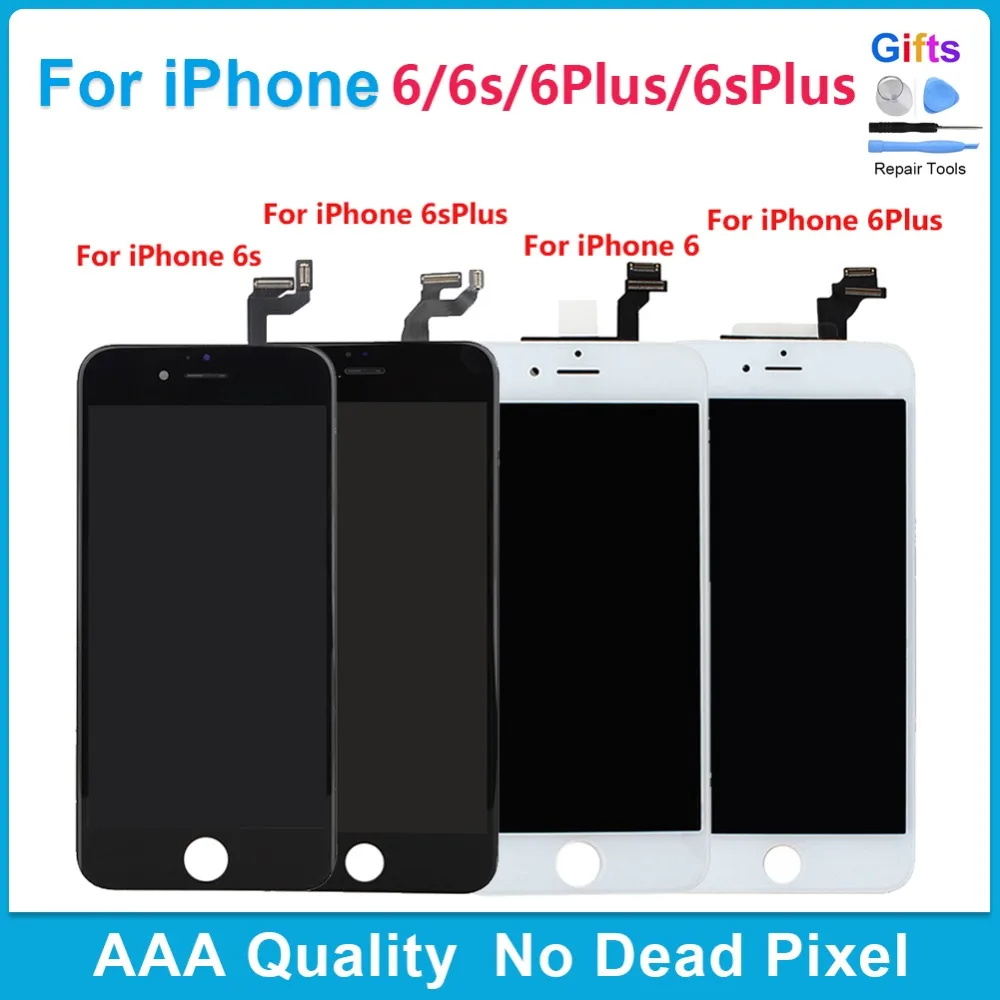 White Black 6plus 6s plus Pantalla LCD Display+Touch Screen Digitizer Replacement Repair Frame Assembly for iPhone 6 6S Plus
White Black 6plus 6s plus Pantalla LCD Display+Touch Screen Digitizer Replacement Repair Frame Assembly for iPhone 6 6S Plus