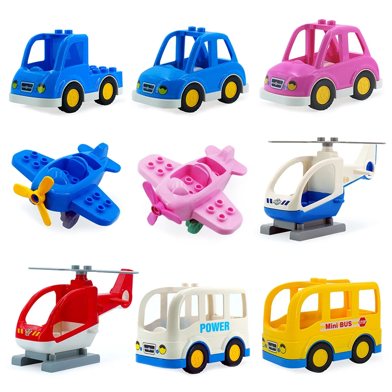Big Block Set Toys Compatible With Baseplate Car airplane Building Blocks Figure Education Toys For Children
Big Block Set Toys Compatible With Baseplate Car airplane Building Blocks Figure Education Toys For Children