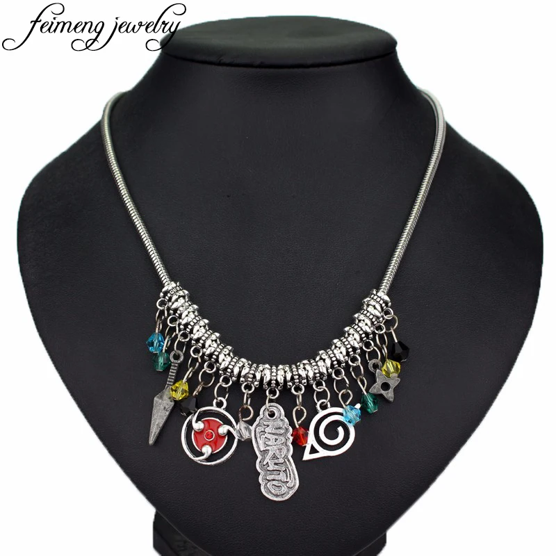 Naruto Charm Choker Necklace Leaf Symbol Spearhead Shuriken Sasuke Sharingan Shippuuden Eye Crystal Beads Pendant Necklace
Naruto Charm Choker Necklace Leaf Symbol Spearhead Shuriken Sasuke Sharingan Shippuuden Eye Crystal Beads Pendant Necklace
