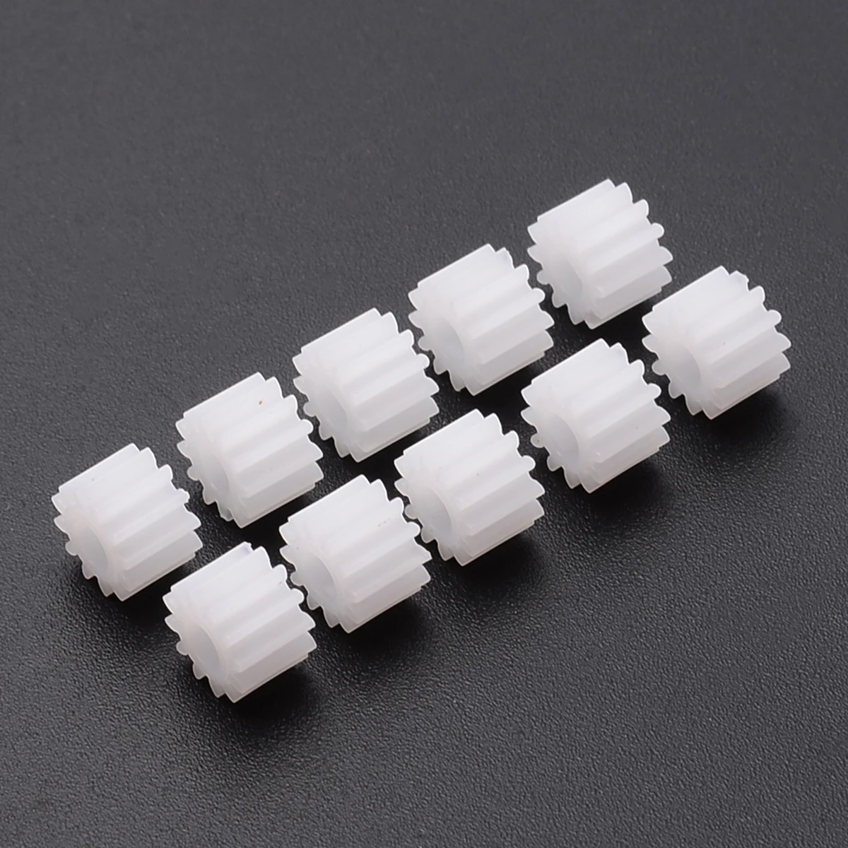 10pcs D-hole spindle gear 12 teeth 3MM 0.5 M Geared motor D-axis gear DIY