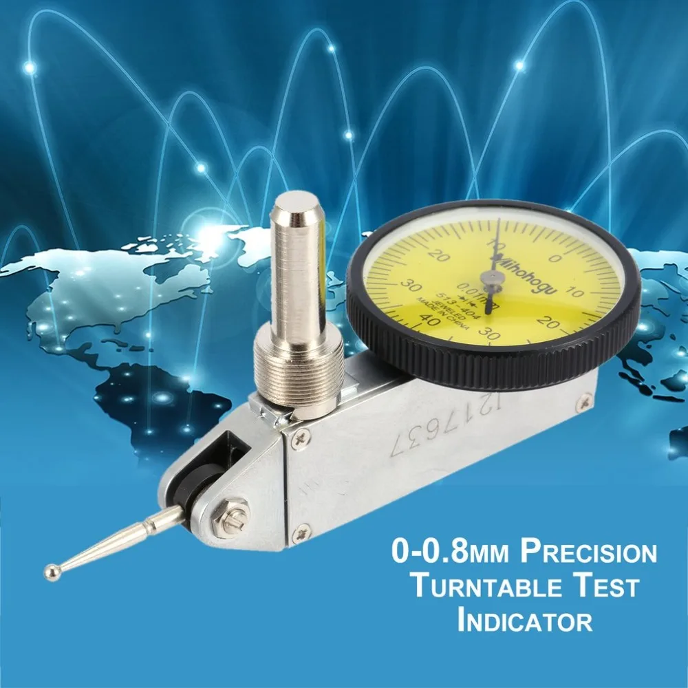 0-0.8mm Precision Dial Test Indicator Level Gauge Scale Metric Dovetail Rails High Accuracy Balanced Dials For Machining
0-0.8mm Precision Dial Test Indicator Level Gauge Scale Metric Dovetail Rails High Accuracy Balanced Dials For Machining