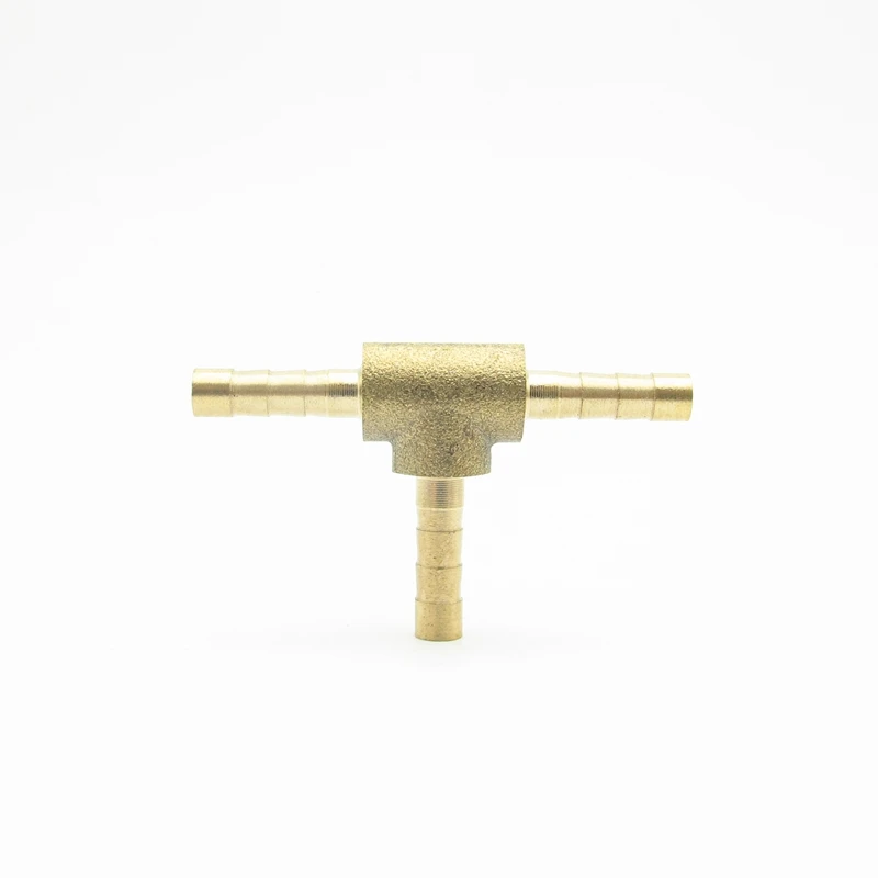 4mm Hose Barb Equal Tee Type 3 Way Brass Barbed Pipe Fitting Coupler Connector Adapter For Fuel Gas Water
4mm Hose Barb Equal Tee Type 3 Way Brass Barbed Pipe Fitting Coupler Connector Adapter For Fuel Gas Water