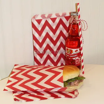 Free Ship 500pcs Red Chevron Sandwich Food Bags Buffet Paper Party Candy Treat Bags 103 Colors Choose
Free Ship 500pcs Red Chevron Sandwich Food Bags Buffet Paper Party Candy Treat Bags 103 Colors Choose