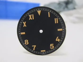39.8mm Watches Face Watch Accessories Black/Coffee Dial Roman Yellow Number Fit 6497,6498 Parnis Watch Parts for Men's Watch
39.8mm Watches Face Watch Accessories Black/Coffee Dial Roman Yellow Number Fit 6497,6498 Parnis Watch Parts for Men's Watch