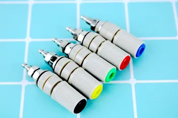 30A high current banana outlet M5*45 pure copper terminal 5mm banana plug socket 4mm terminal grounding pole
30A high current banana outlet M5*45 pure copper terminal 5mm banana plug socket 4mm terminal grounding pole
