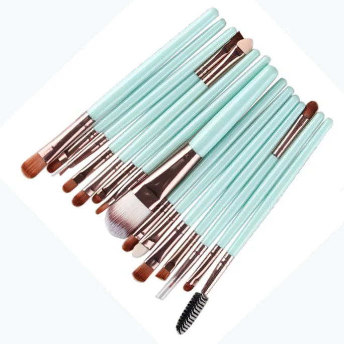 HTHL-15Pcs Pro Makeup Brushes Cosmetic Powder Foundation Make Up Brush Set Blush Tool green+gold#
HTHL-15Pcs Pro Makeup Brushes Cosmetic Powder Foundation Make Up Brush Set Blush Tool green+gold#