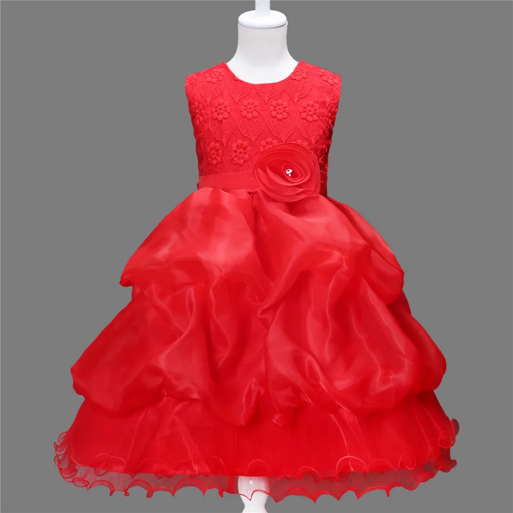 8 Years Infant Girls Dresses 2018 Winter Red Gowns Mesh Sleeveless Vest Children Princess Dress for Party Wedding Kids Clothes
8 Years Infant Girls Dresses 2018 Winter Red Gowns Mesh Sleeveless Vest Children Princess Dress for Party Wedding Kids Clothes