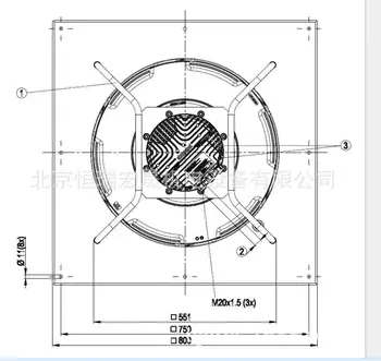 K3G560-RB31-71/F03 Germany ebm imported 560mm 4.43A 1650rmp 2900W 400V centrifugal fan
K3G560-RB31-71/F03 Germany ebm imported 560mm 4.43A 1650rmp 2900W 400V centrifugal fan