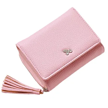 Valink 2019 Tassels Zipper Women Wallet Coin Card Cash Women Wallets Purse Pu Leather Fashion Lady Small Purses Carteras Mujer
Valink 2019 Tassels Zipper Women Wallet Coin Card Cash Women Wallets Purse Pu Leather Fashion Lady Small Purses Carteras Mujer