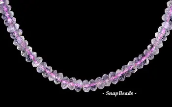 6x4mm Amethyst Gemstone Faceted Rondelle 6x4mm Loose Beads 15.5 inch Full Strand (90147182-291)
6x4mm Amethyst Gemstone Faceted Rondelle 6x4mm Loose Beads 15.5 inch Full Strand (90147182-291)
