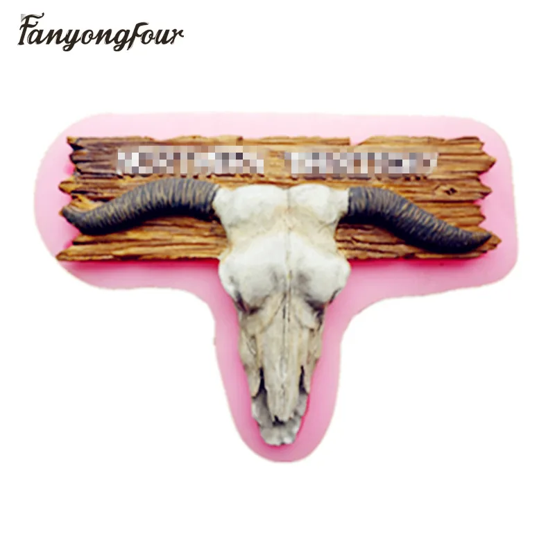 Cow skull cake mold decoration tools chocolate mold kitchen baking DIY candy silicone mold
Cow skull cake mold decoration tools chocolate mold kitchen baking DIY candy silicone mold