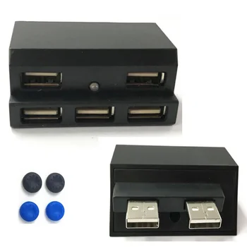 Mini PS4 Pro Accessories LED 5 in 1 USB Port 3.0 & 2.0 Hub Game Console Extend Extension USB Adapter for PlayStation 4 PS4 Pro
Mini PS4 Pro Accessories LED 5 in 1 USB Port 3.0 & 2.0 Hub Game Console Extend Extension USB Adapter for PlayStation 4 PS4 Pro