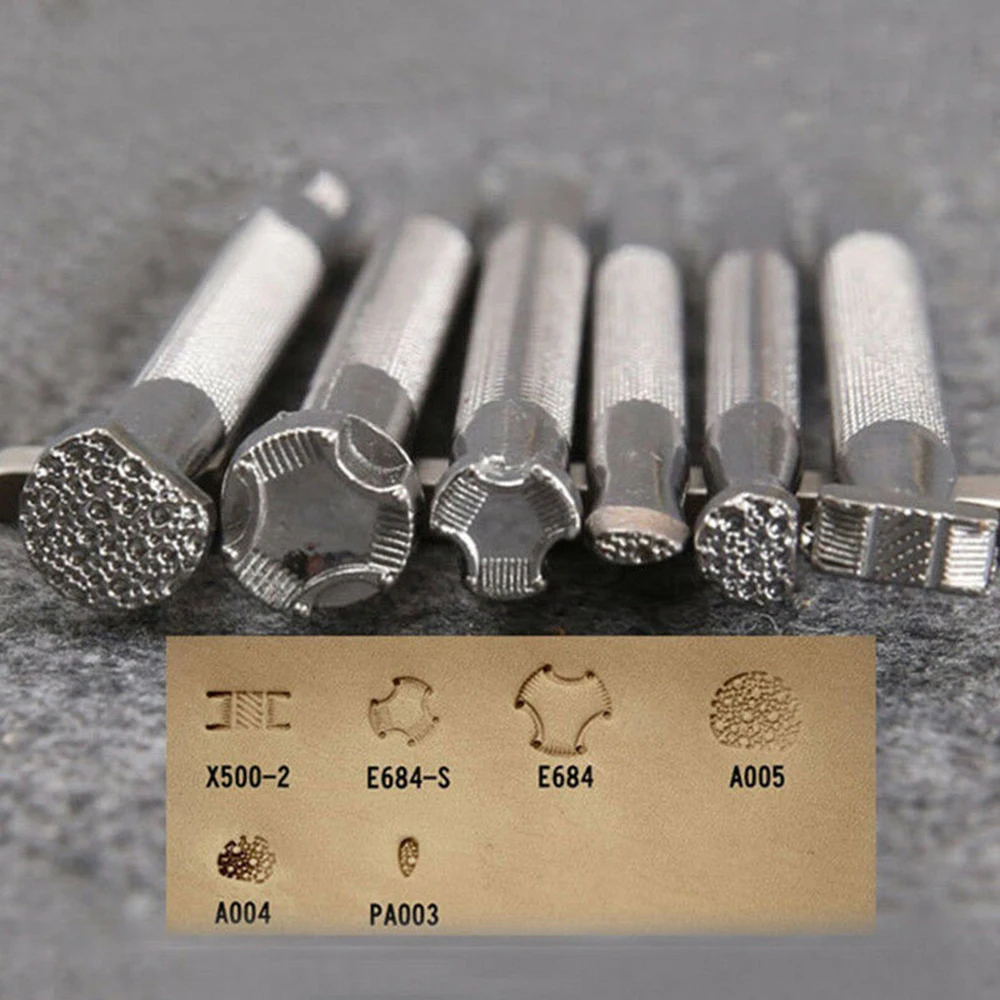 1pc Leather Printing Tool Alloy Carving Making Craft Punch Stamps Handmade Sculpture Printed DIY Tools 6 type molds Optional
1pc Leather Printing Tool Alloy Carving Making Craft Punch Stamps Handmade Sculpture Printed DIY Tools 6 type molds Optional