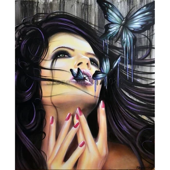 Sexy beauty Butterfly room decor Embroidery Pattern diamond 5D DIY paintings 3D Cross stitch kits mosaic stickers
Sexy beauty Butterfly room decor Embroidery Pattern diamond 5D DIY paintings 3D Cross stitch kits mosaic stickers