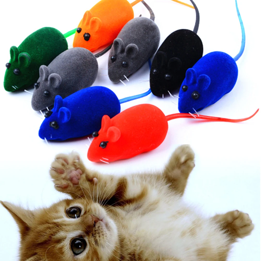 10pcs/lot Cat Toy Mouse Small Rodents Mouse Stuffed Toys Squeak Noise Sound Toy For Cat Dog Pet Tricky Toys Multicolor 6x3x2.5cm
10pcs/lot Cat Toy Mouse Small Rodents Mouse Stuffed Toys Squeak Noise Sound Toy For Cat Dog Pet Tricky Toys Multicolor 6x3x2.5cm