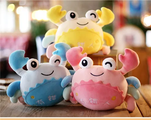 Cute Crab Marine animal Plush Toys with Originality in Down cotton Stuffed Doll Baby Infant Child Toys Birthday Xmas Gift
Cute Crab Marine animal Plush Toys with Originality in Down cotton Stuffed Doll Baby Infant Child Toys Birthday Xmas Gift