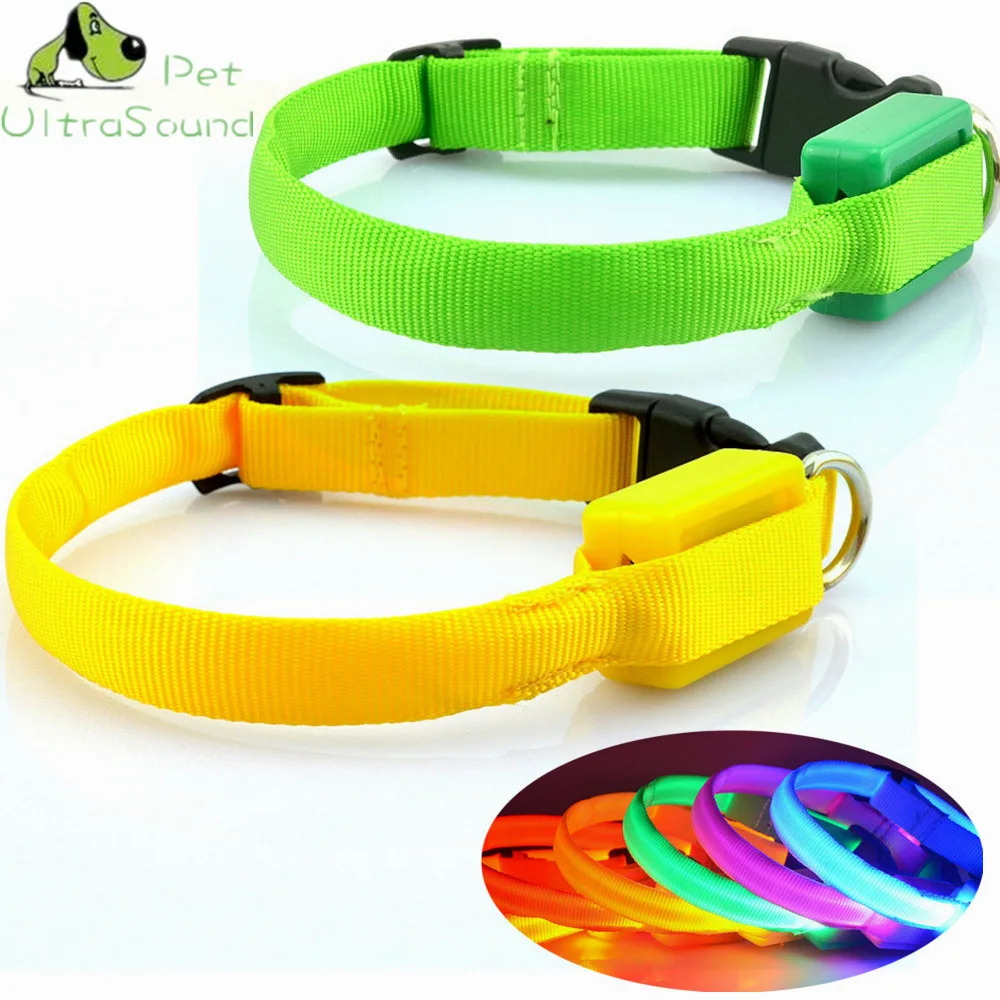 Nylon Dog Collar LED Light Night Safety Glowing Pet Supplies Dog LED Cat Collar Pet Accessories For Small Dogs 1.5cm LED Collars
Nylon Dog Collar LED Light Night Safety Glowing Pet Supplies Dog LED Cat Collar Pet Accessories For Small Dogs 1.5cm LED Collars