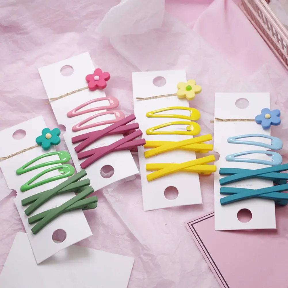 New 7Pcs/Set Women Flower Cross Frosted Side Hair Clip Hairpin Barrette Bobby Pin
New 7Pcs/Set Women Flower Cross Frosted Side Hair Clip Hairpin Barrette Bobby Pin