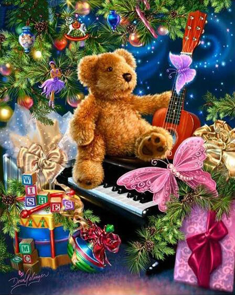 Diamond Embroidery 5D Diy Diamond Painting Christmas Gift Bear 3D Diamond Painting Cross Stitch Square Rhinestone Mosaic KJ397
Diamond Embroidery 5D Diy Diamond Painting Christmas Gift Bear 3D Diamond Painting Cross Stitch Square Rhinestone Mosaic KJ397